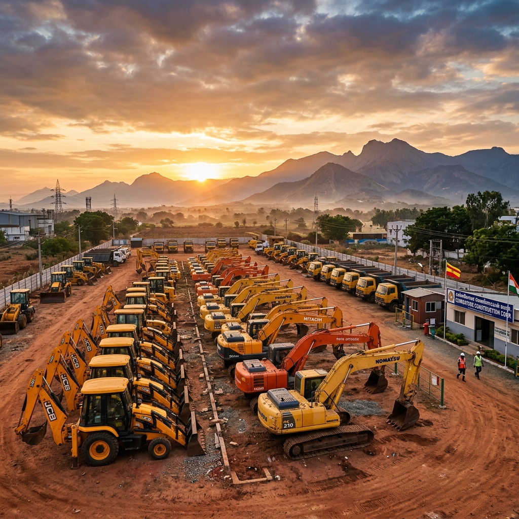 KRS excavator on active site